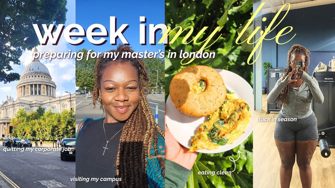 prepping for my master’s 🎓 productive week in my life, hauls, job hunting + gym reset ✨| VLOG