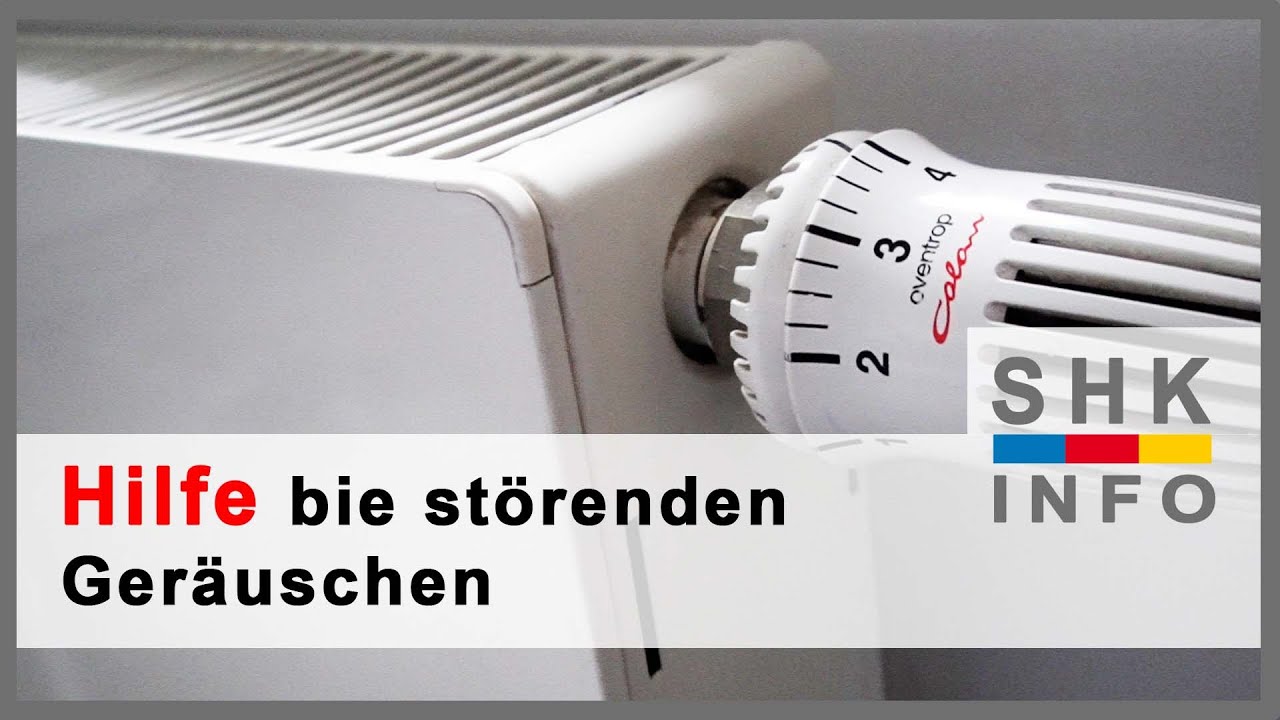 Die 6 nervigsten Geräusche in einer Heizung