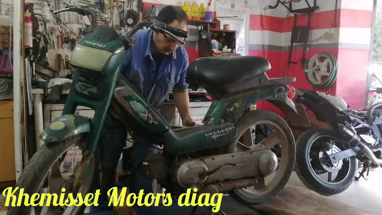 démontage de la Peugeot fox 🔧⚙️👍