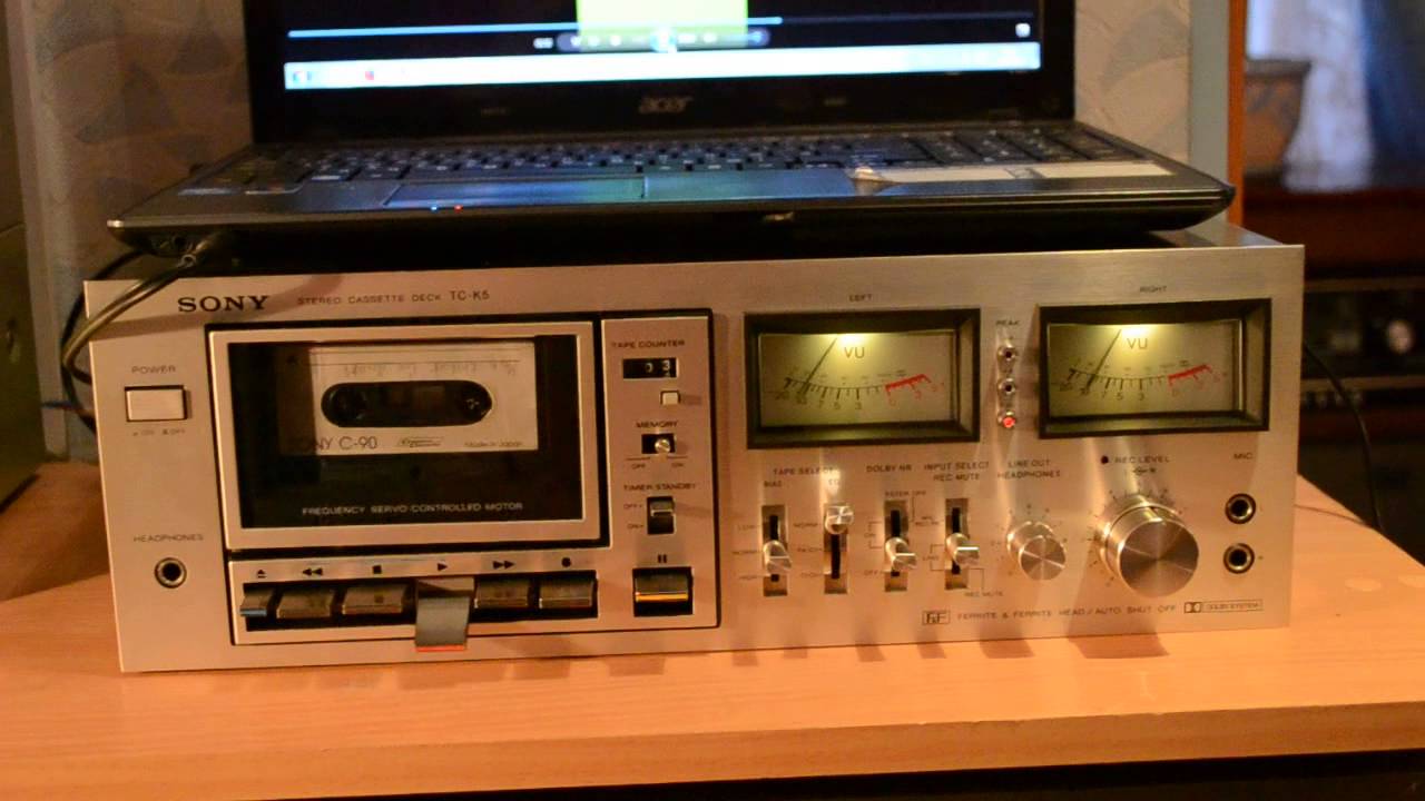 Дека SONY TC-K5 kassete deck Japan часть 3