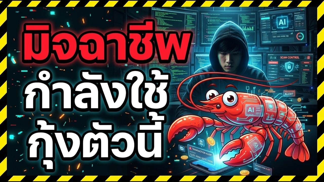 เหรียญสองด้านของ AI อัจฉริยะ  เมื่อเทคโนโลยีสุดล้ำตกอยู่ในมือมิจฉาชีพ  t#รู้งี้thepodcast