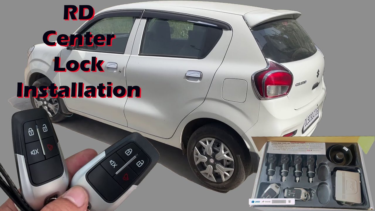 Maruti Suzuki Celerio LXI Central Locking System Installation #marutisuzukicelerio #centrallock #rwt