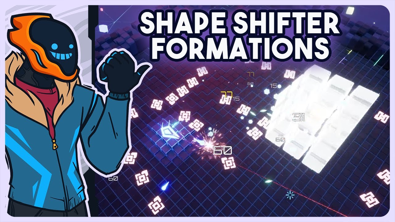 Slick Geometric Bullet Heaven With A Ton Of Potential! - Shape Shifter: Formations [Demo]