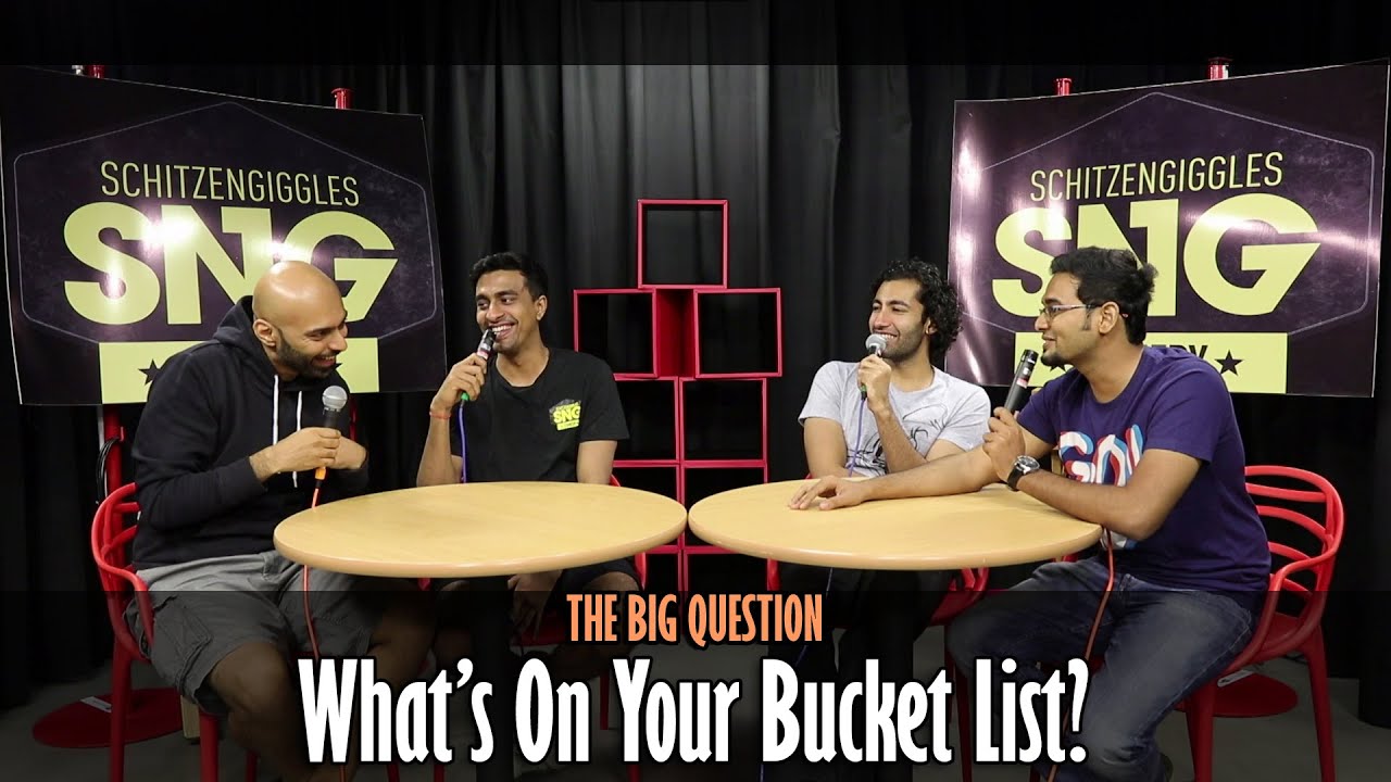 SnG: What's On Your Bucket List? | The Big Question Episode 12 | Video Podcast