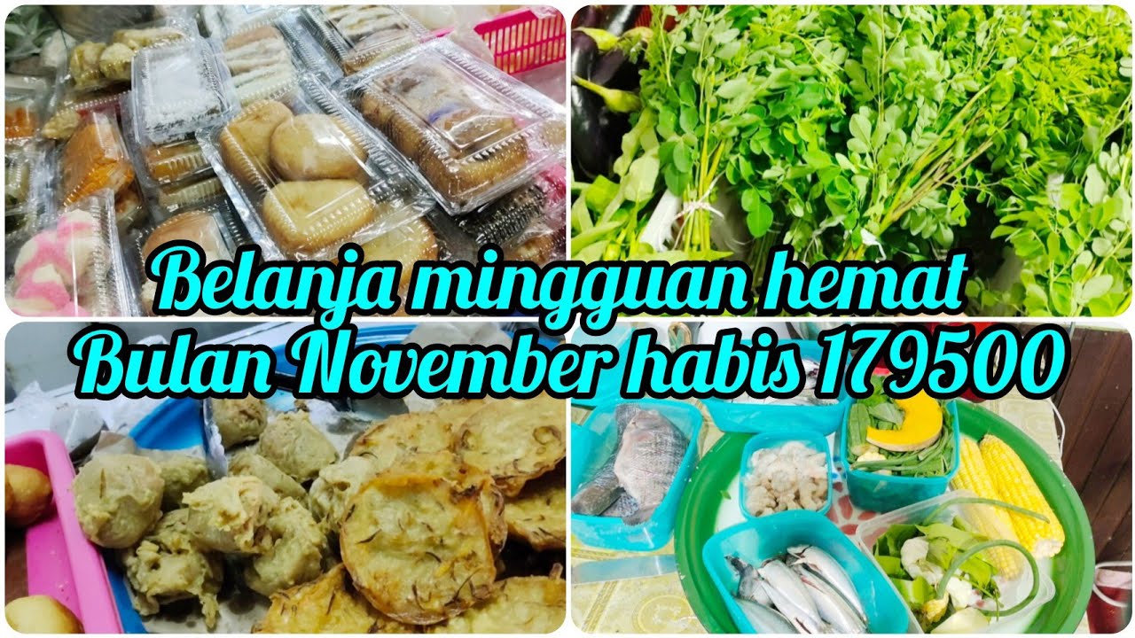 Belanja mingguan ke -2 kalinya | lanjut bongkar belanja dan masak perkedel jagung di campur udang