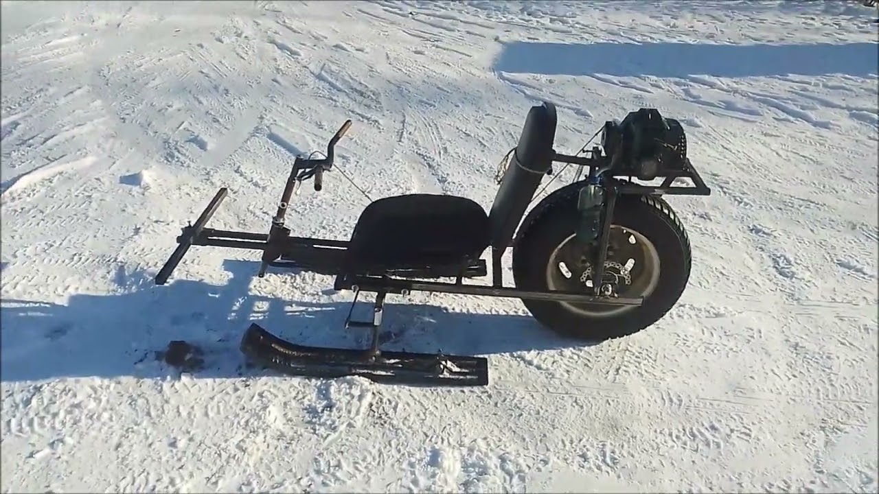 снегокат, версия  5. Бешеная табуретка.