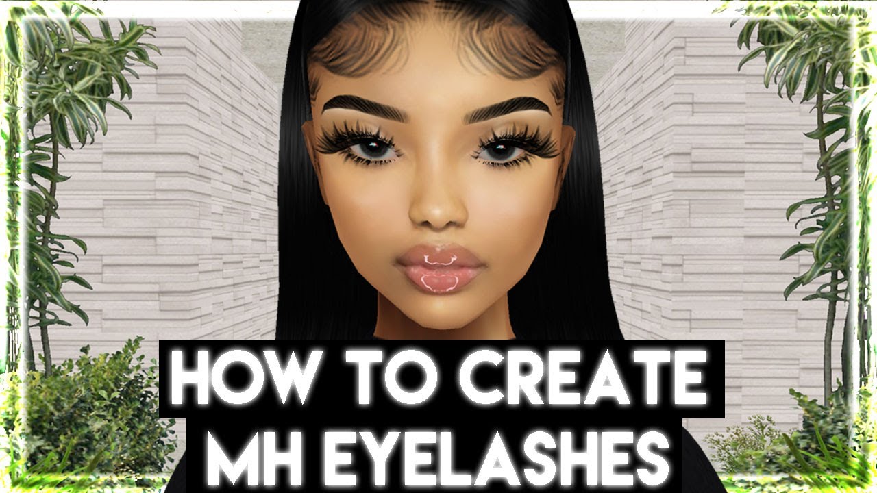 How to create IMVU Lashes on Procreate ♡