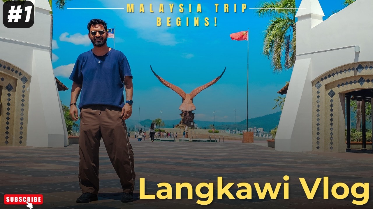 Malaysia Trip Begins! Langkawi Day 1 | Eagle Square & Hotel Tour