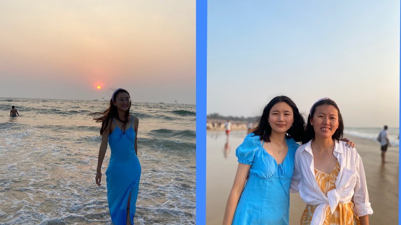 Goa vlog ! Day one 🌊🏖️ 🥰