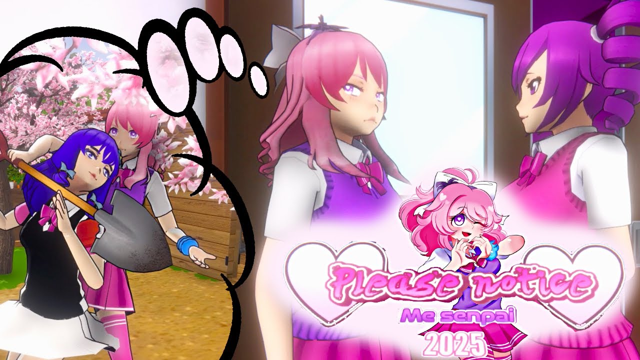 Осторожно! Этот сладкий мод может вызвать диабет! - Please notice me Senpai MOD Yandere Simulator
