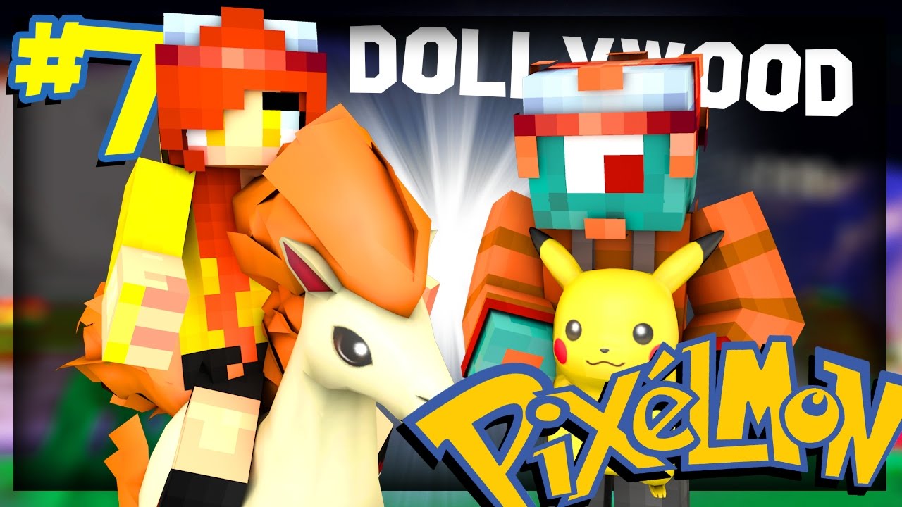 MEET DOLLYWOOD!  | Pixelmon Journey #7 w/ Dollastic Plays!
