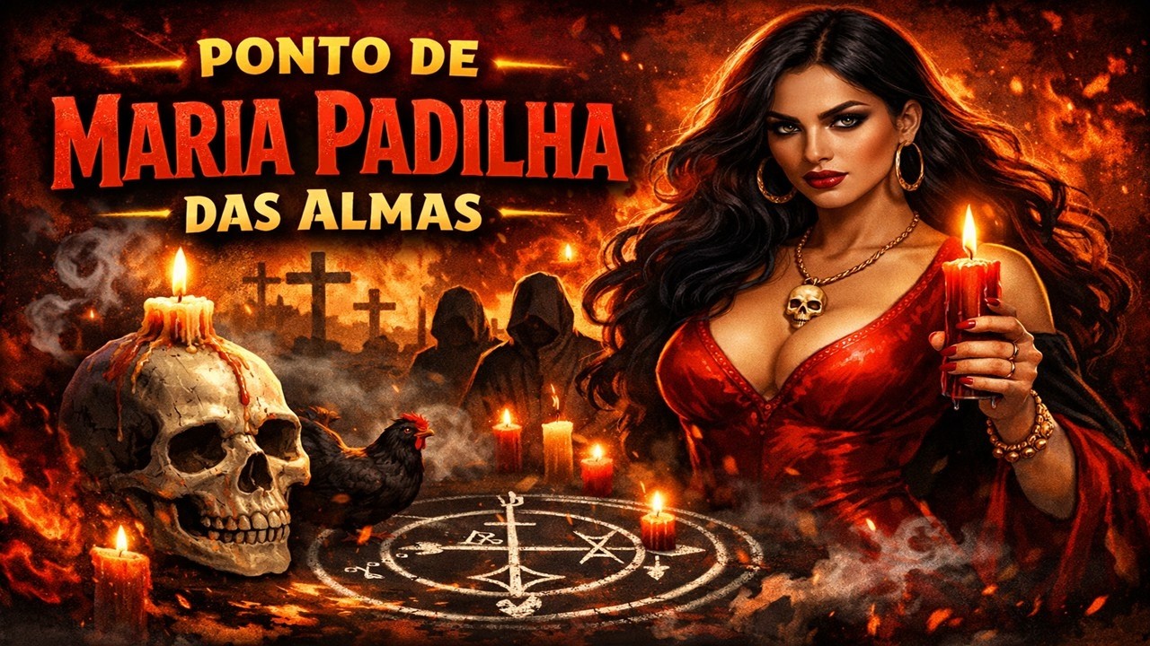 PONTO DE MARIA PADILHA DAS ALMAS #pontodeumbanda #umbanda #mariapadilhadasalmas #mariapadilha