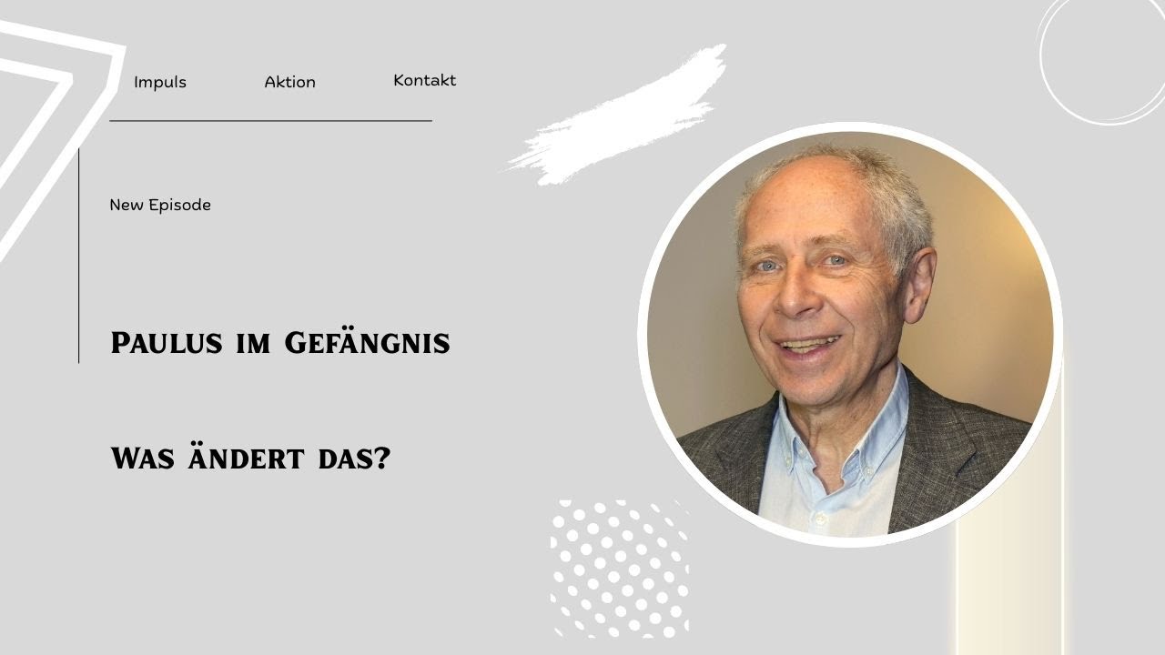 Paulus im Gefängnis