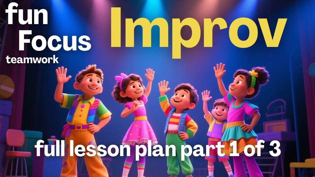 Acting Tips for Kids | Easy Improv Games for Kids &mdash; Perfect for Homeschool Drama or Theater Class 🎭🎬