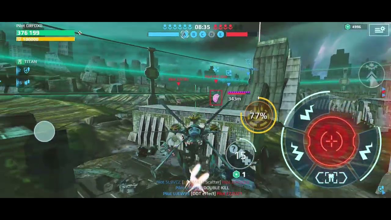 War robots test.