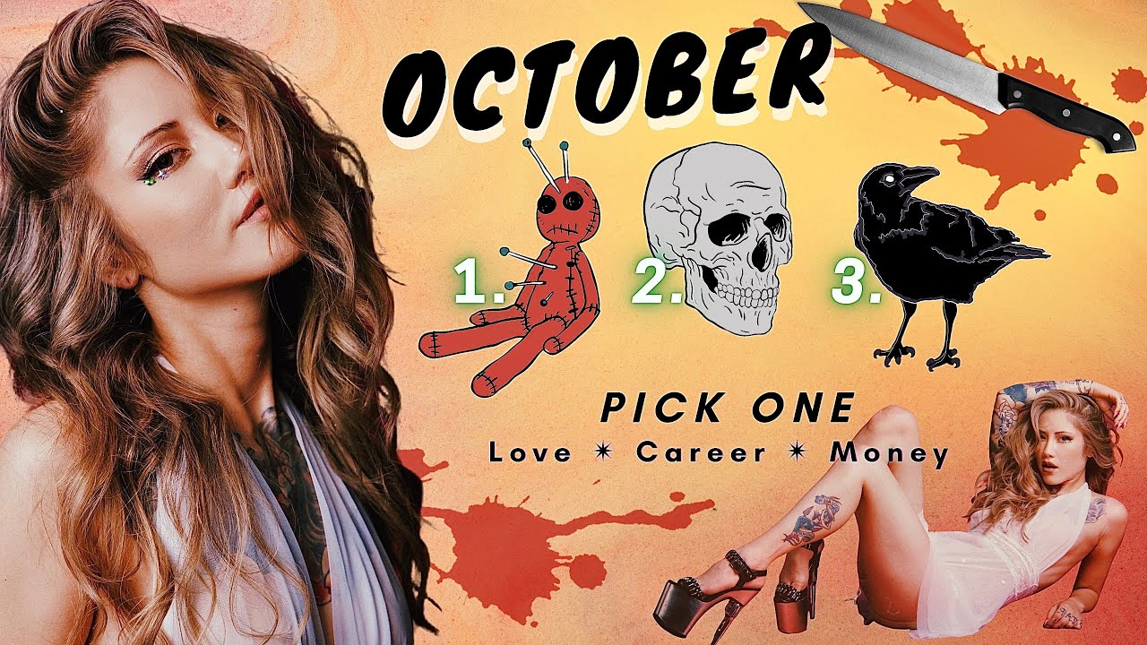 THIS is What YOU Can Expect in October! (Pick A Card→ Psychic Tarot Reading) LOVE•CAREER•MONEY🎃