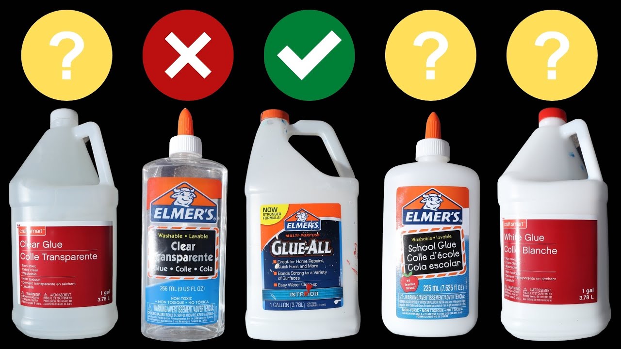 One of these will surprise you!  Best glue pouring medium