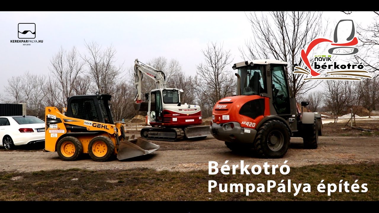 Bérkotró - PumpaPálya Építés