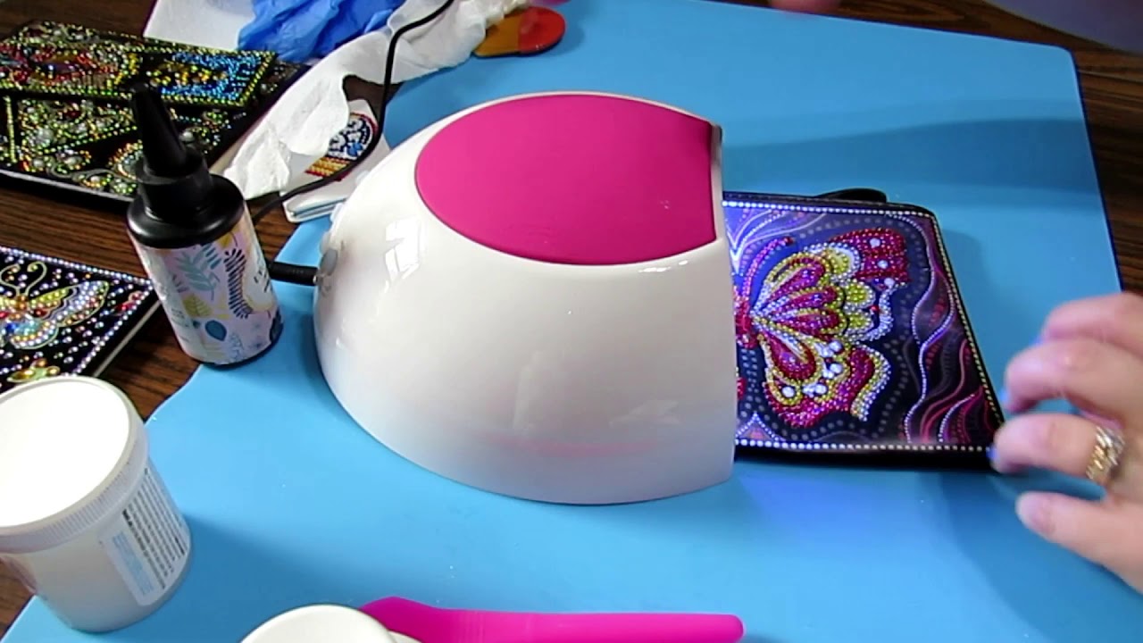 How to Seal Diamond Painted Notebooks, Mirrors, Bookmarkers, and more