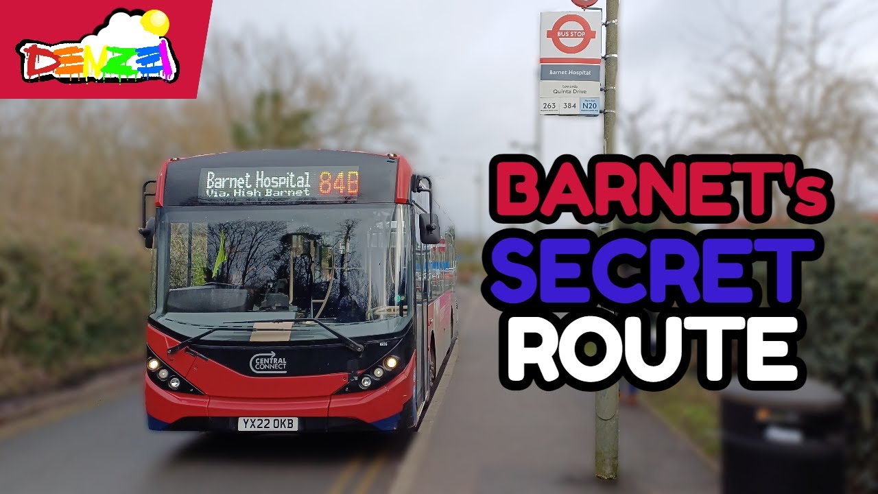 BARNET'S ONLY SOLUTION TO POTTERS BAR, Lets Ride Route 84B