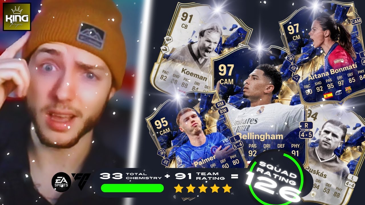 TOTY Drafting is INSANE!!! || 126 Draft Challenge || kingpagees
