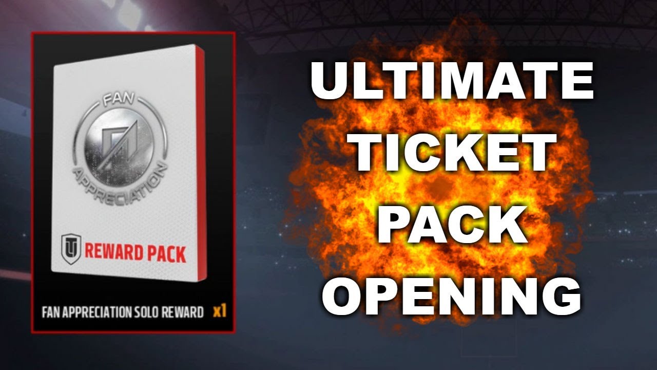 ULTIMATE TICKET PACK OPENING + 97 OVERALL PULL!!! MUT 17