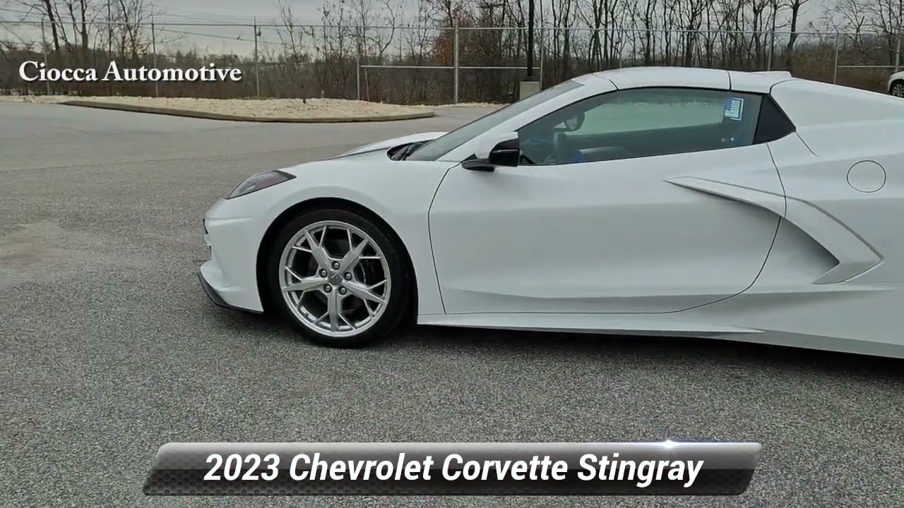 Used 2023 Chevrolet Corvette Stingray RWD Convertible 3LT, York, PA C4715A