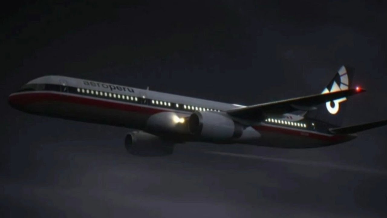 Aeroper&uacute; Flight 603 - Crash Animation 3