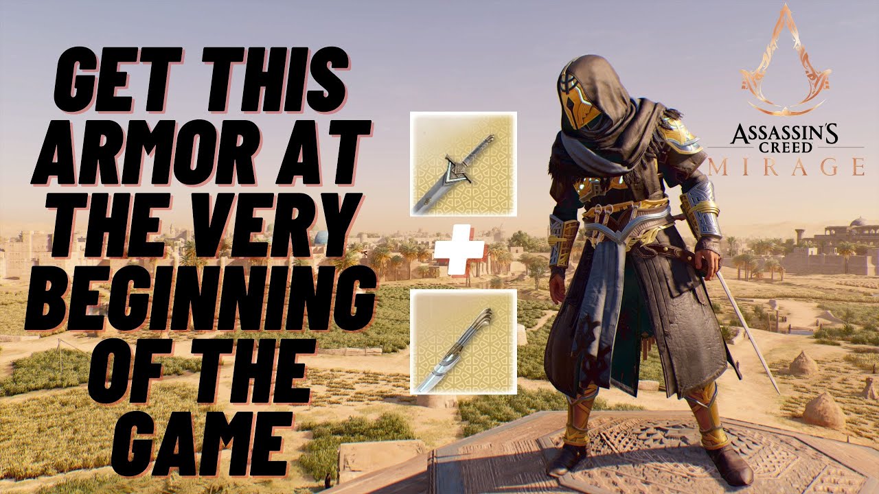 HOW TO GET ISU ARMOR, SWORD & DAGGER  IN ASSASSIN'S CREED MIRAGE.