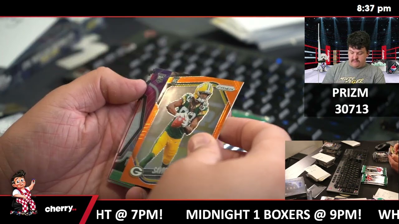 2025 Prizm Football Hobby 1 Box Opening - #30713・Random Team (Feb 04 4pm)