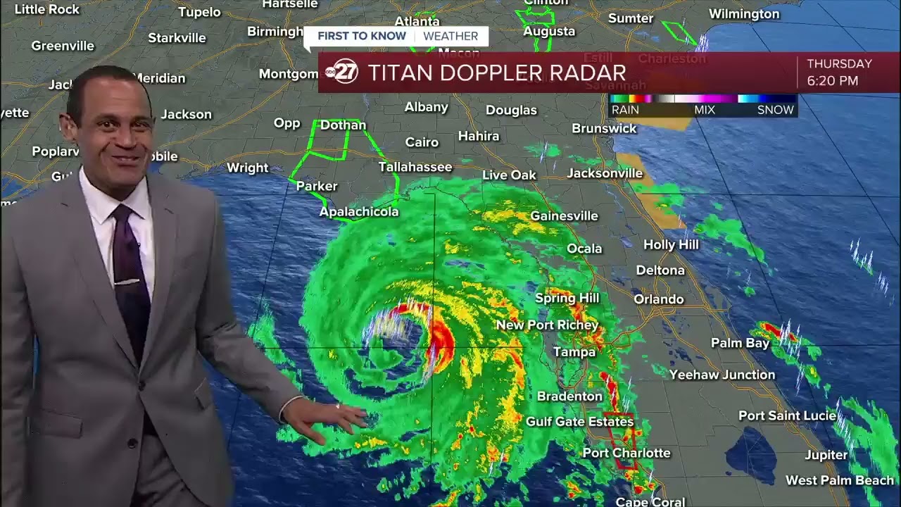 Hurricane Helene Landfall Coverage - WTXL Tallahassee