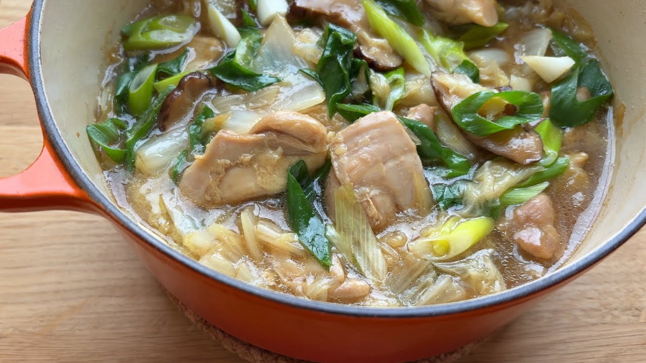 Warm & Comforting Braised Napa Cabbage with Chicken | Easy Family Dinner
