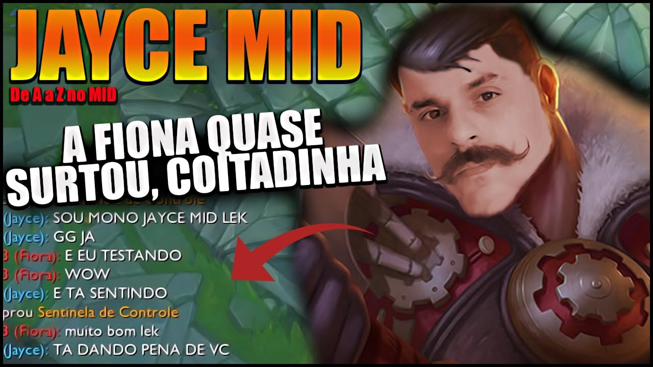 COISAS QUE UM JAYCE CONSEGUE FAZER NUM TIME TILTADO