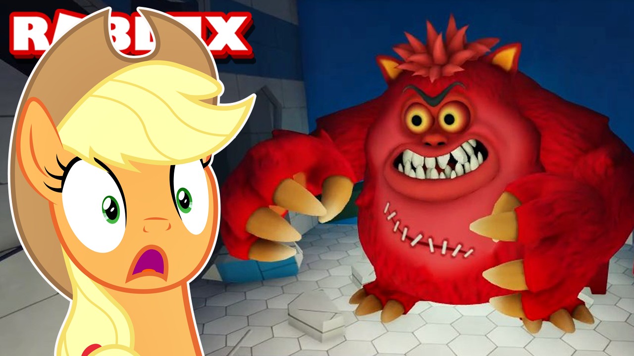 FUGINDO do MONSTRO VERMELHO no ROBLOX (Grande Fuga da Escola) #LuliRarity