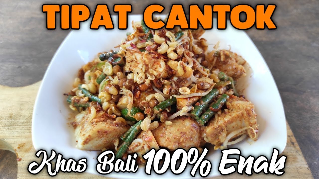 KETUPAT CANTOK KHAS BALI ( GADO - GADO BALI)