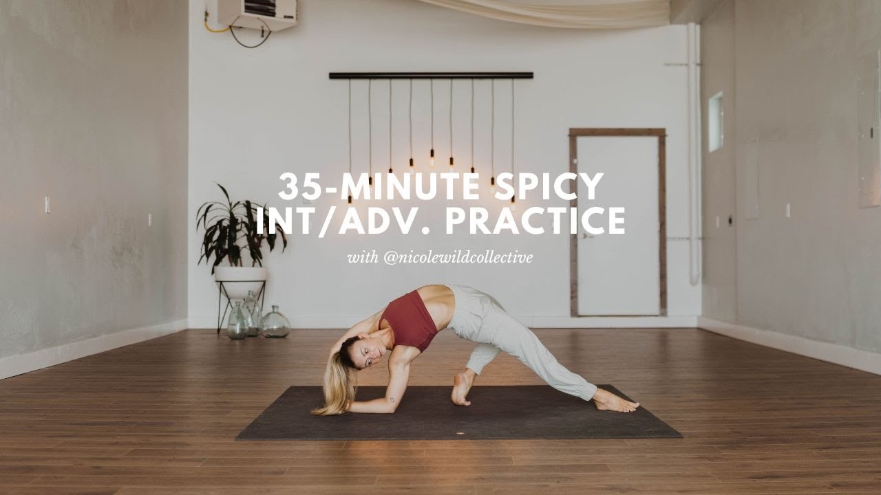 35-min. Int/Adv. High-Spice Vinyasa Yoga Flow