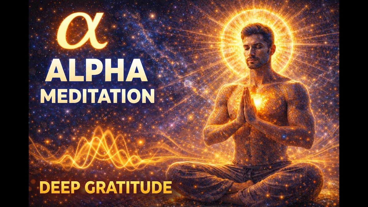 Your Mind Enters Alpha | 6 Hours of 8Hz Gratitude Meditation (432Hz)#8hz #alphawaves #meditation