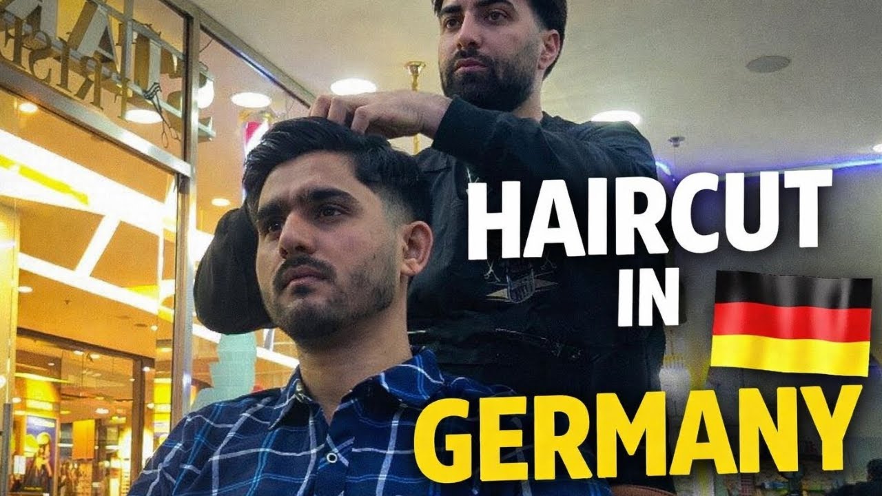 Getting Haircut in Germany| Daily life in Germany