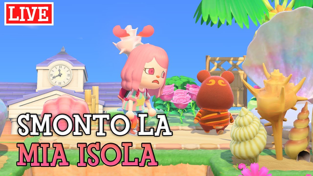 🔴[START 17:00 ] SMONTO LA MIA ISOLA *DI NUOVO* - ANIMAL CROSSING NEW HORIZONS  🔴