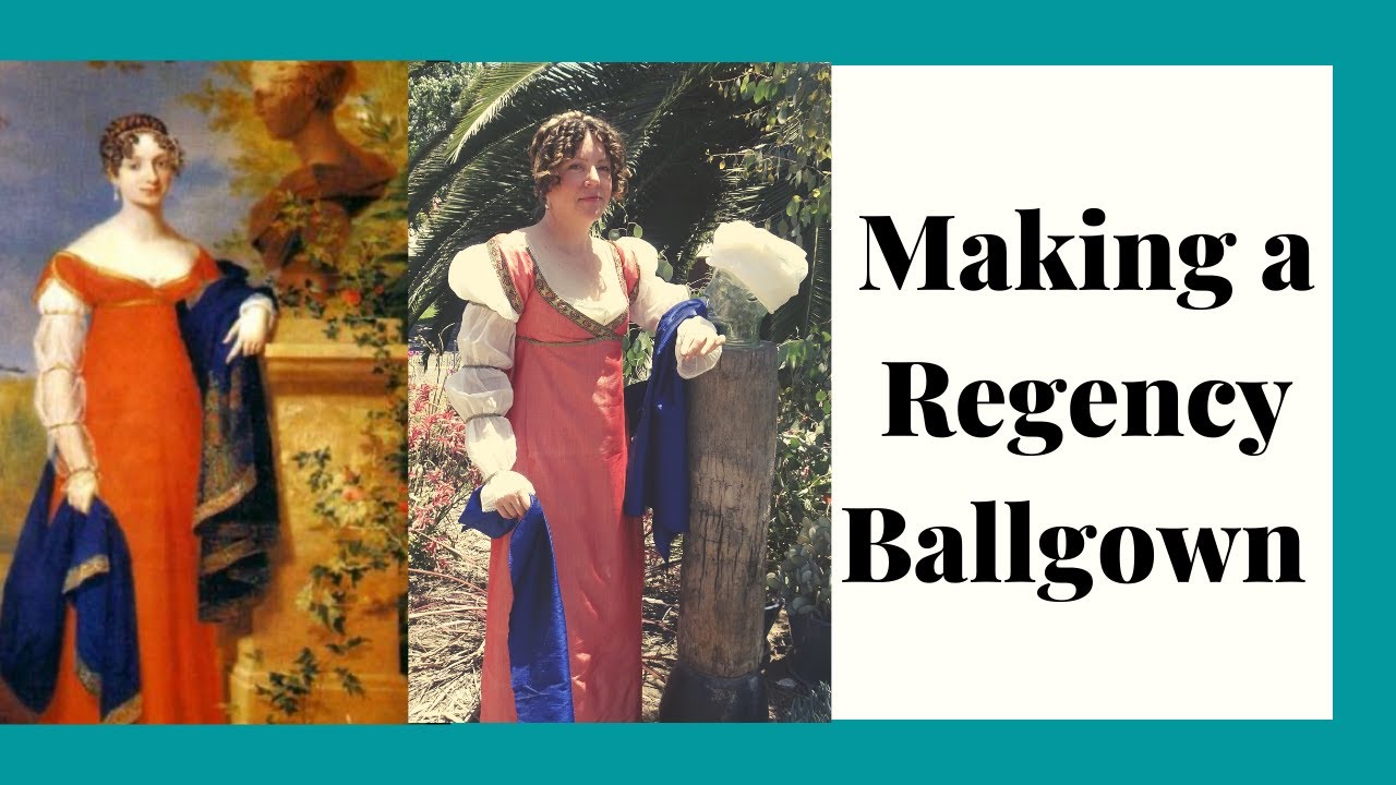 Making a Regency Ballgown #3