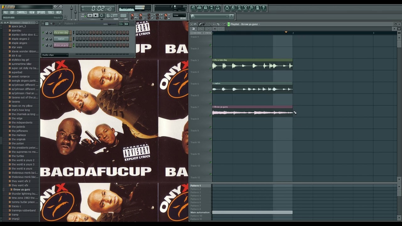 FL Studio Tutorial: Onyx - Throw Ya Gunz