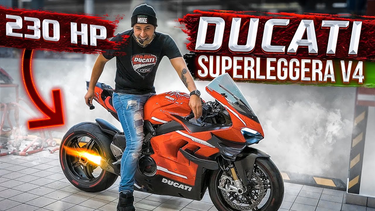 Ducati Superleggera V4 Unboxing - 230 HP!!!