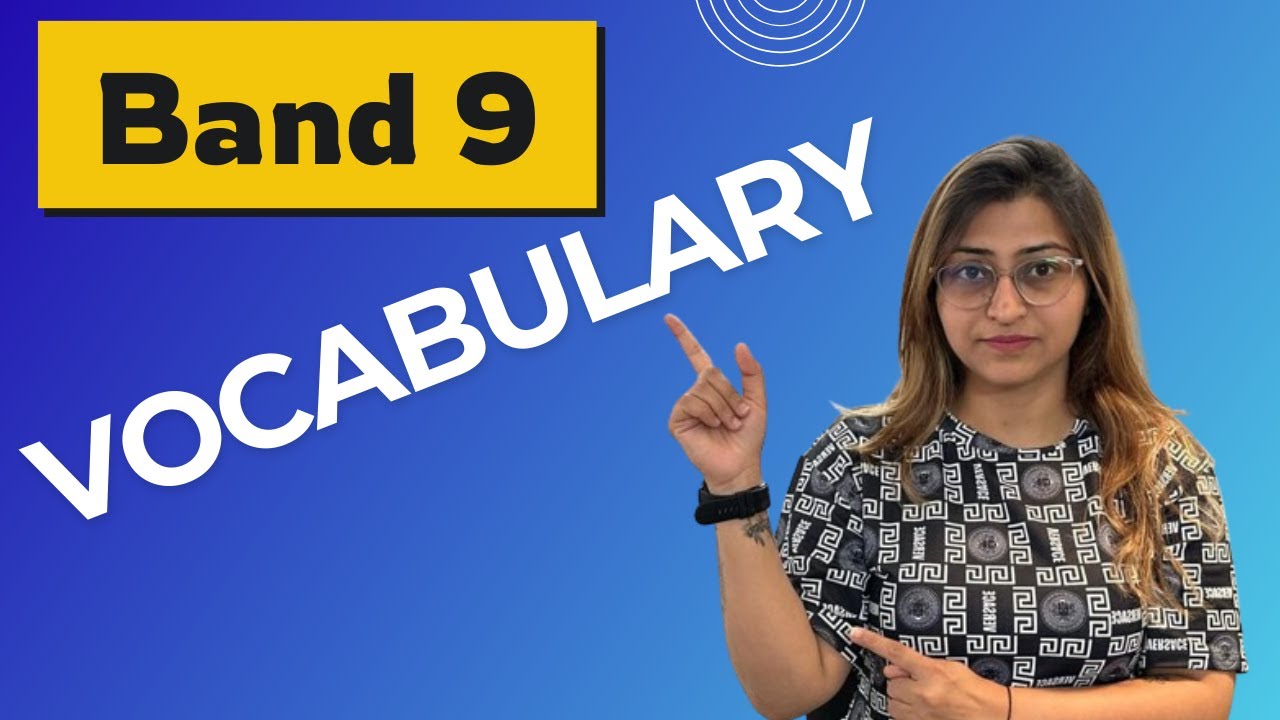 Band 9 Vocabulary for WRITING TASK 1 (Live Class Recording) by Baby code