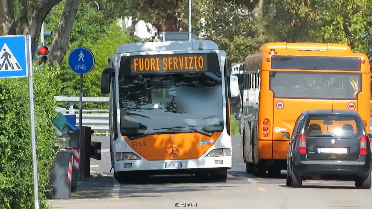 Autobus Actv a Mestre Cavergnago da e per deposito subaffidamenti