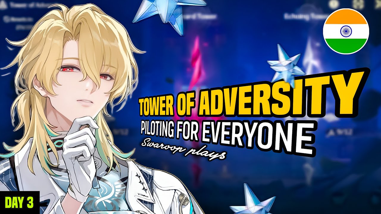Tower Of Adversity Piloting for Everyone Day 3😎 Swaroop Plays