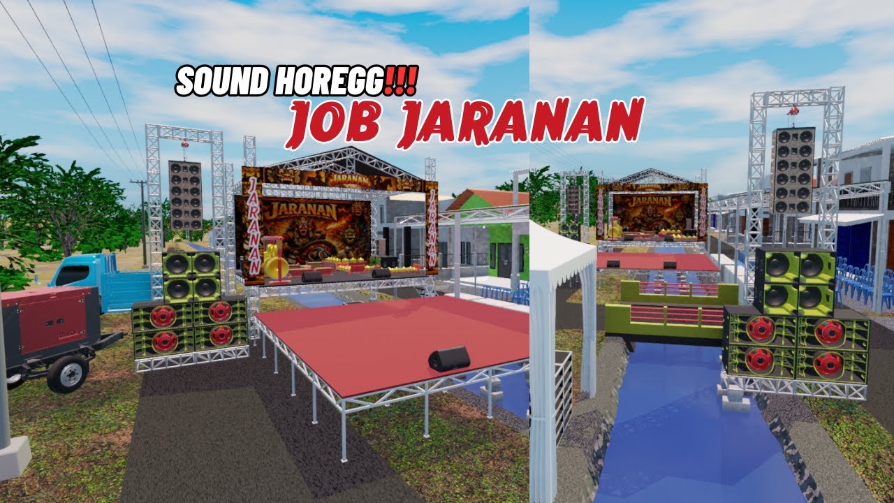 LOADING SOUND HOREG JOB JARANAN 🤩 KITA BIKIN HOREGG... GAESS... | 3D MODELING