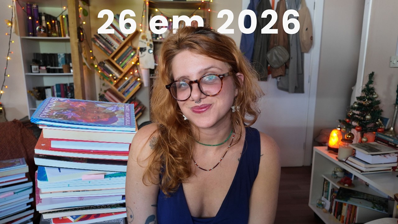 26 livros para 2026 + maratona liter&aacute;ria