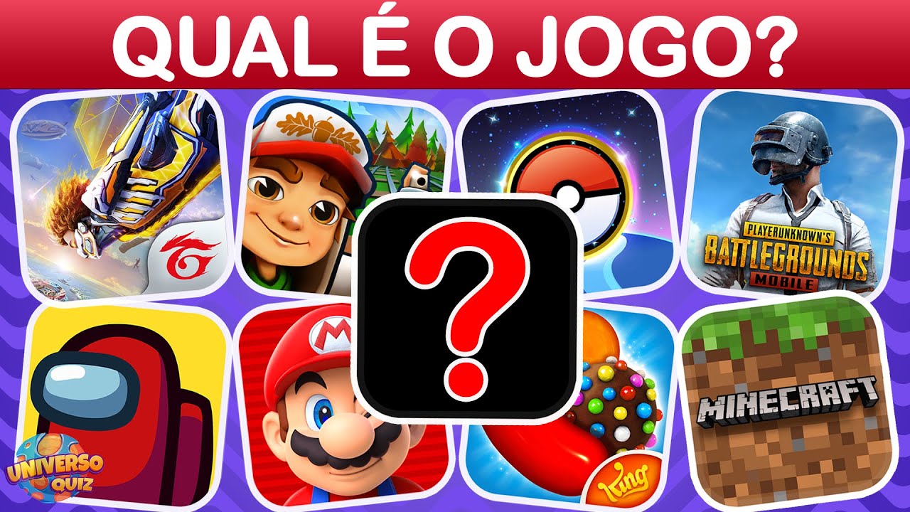 ADIVINHE O LOGOTIPO DOS JOGOS PARA CELULAR  🎮 VOCÊ CONHECE A LOGO DESSES APLICATIVOS?