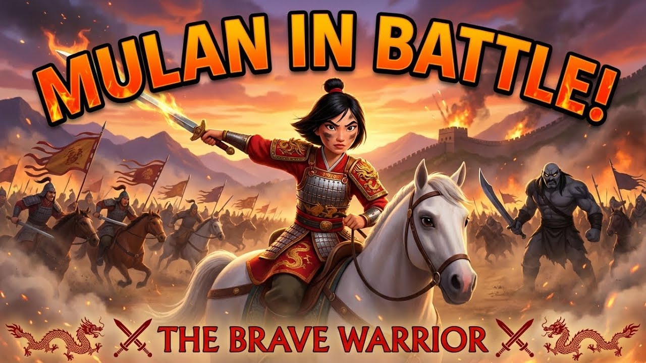 Mulan: The Complete Story in English | The Story of the Legendary Warrior