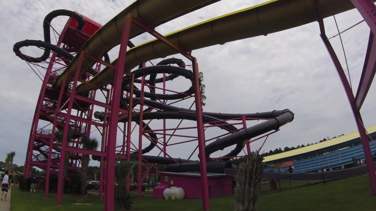 Turbo Twisters- INSANE Speed Slides || Myrtle Waves Waterpark